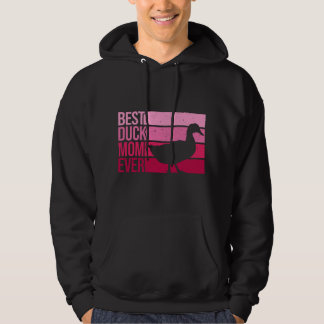 Lustige Enten-Mutter-Kunst für Frauen Mädchen Mutt Hoodie