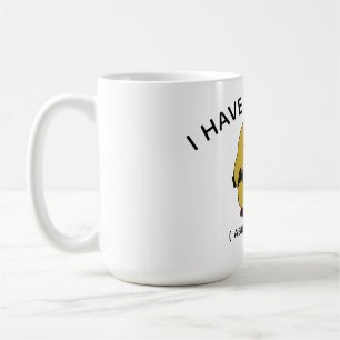 Lustige Enten-Tasse Zitat Design Kaffeetasse