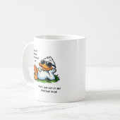lustige Enten-Tassen Kaffeetasse (Vorderseite Links)