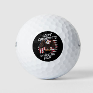Lustige Entschuldigung Kommunisten Ich grille heut Golfball
