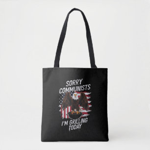 Lustige Entschuldigung Kommunisten Ich grille heut Tasche