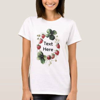 Lustige Erdbeere T-Shirt