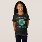 Lustige Erdtagesklima-Änderung retten den Planeten T-Shirt (Vorne ganz)