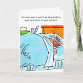 lustige Erholung Karte (Vorderseite)