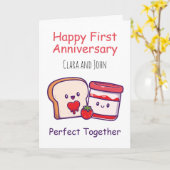 lustige erste Hochzeitskarten Karte (Gelbe Blume)