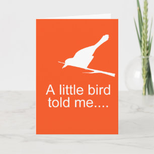 lustige Erwartung Karte