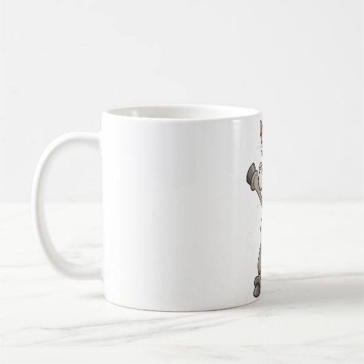 lustige Esel-Tasse Kaffeetasse (Links)