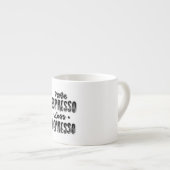 Lustige Espresso-Kaffeetasse Espressotasse (Vorderseite Rechts)