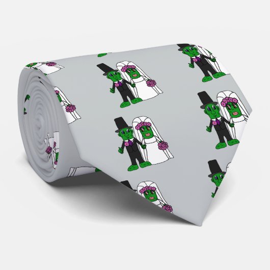 Lustige Essiggurken-Braut-und Krawatte (Gerollt)