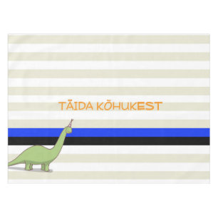 Lustige Estland-Tischdecke! Tischdecke
