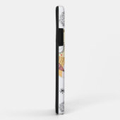 Lustige Eule der Beschaffenheit Case-Mate iPhone Hülle (Hinten/Rechts)