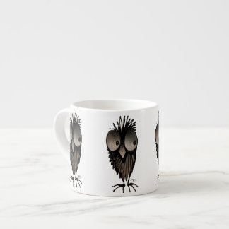 Lustige Eule Espressotasse