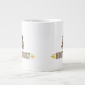 Lustige Eule Jumbo-Tasse (Vorderseite)