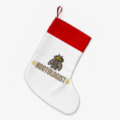 Lustige Eule Kleiner Weihnachtsstrumpf (Vorderansicht (hängend))