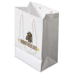 Lustige Eule Mittlere Geschenktüte