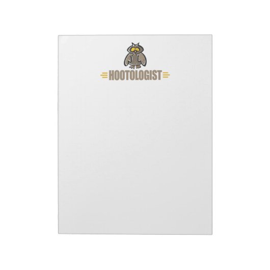 Lustige Eule Notizblock (Rotiert)