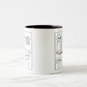 Lustige Extravert Introvert Tasse (Mittel)