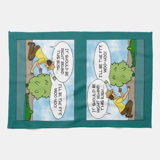 Lustige extreme Pufferspeicher Geocaching Handtuch (Horizontal)