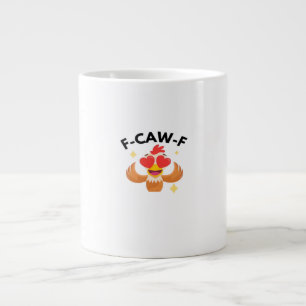 Lustige F-Caw-F Klassiker Jumbo-Tasse