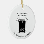 Lustige Fahr- oder Bowling-Geschenke, Sarkastische Keramik Ornament (Rechts)