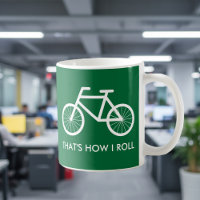 Lustige Fahrrad-Tasse für Fahrradreitenthusiasten