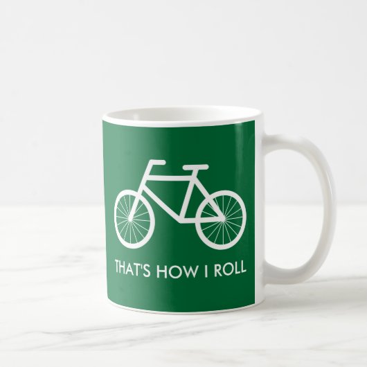 Lustige Fahrrad-Tasse für Fahrradreitenthusiasten Kaffeetasse (Rechts)
