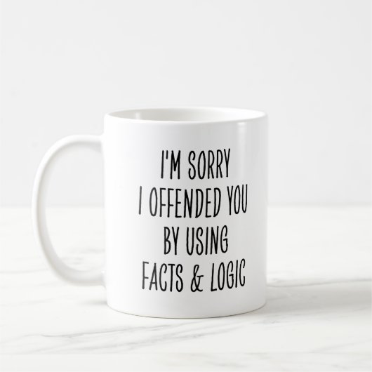 Lustige Fakten und Logik für Ingenieure oder Wisse Kaffeetasse (Links)