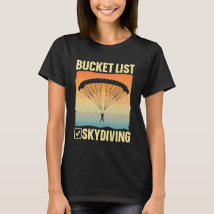 Lustige Fallschirmspringer-Kunst für Männer Frauen T-Shirt