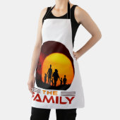 lustige Familie, Avalfamilie Schürze (InSitu)