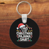 Lustige Familie Weihnachten Männer Frauen Kinder D Schlüsselanhänger (Vorderseite)