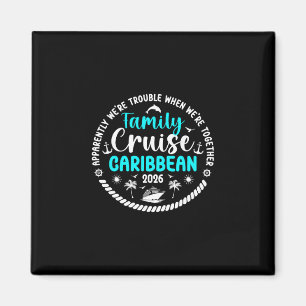 Lustige Familienkreuzfahrt Karibik 2026 Familienkr Magnet