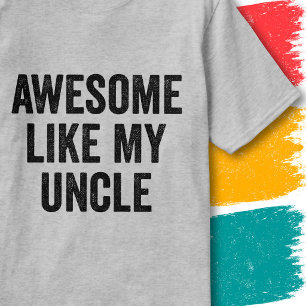 Lustige Familienzitate Vintage Awesome Wie Mein On T-Shirt