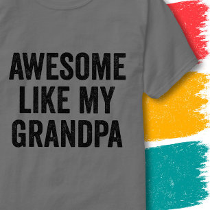 Lustige Familienzitate Vintage Awesome Wie Mein Op T-Shirt