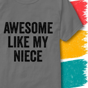Lustige Familienzitate Vintage Awesome wie meine N T-Shirt