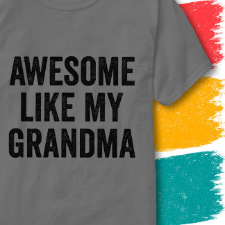 Lustige Familienzitate Vintage Awesome Wie Meine O T-Shirt
