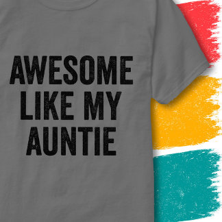 Lustige Familienzitate Vintage Awesome wie meine T T-Shirt