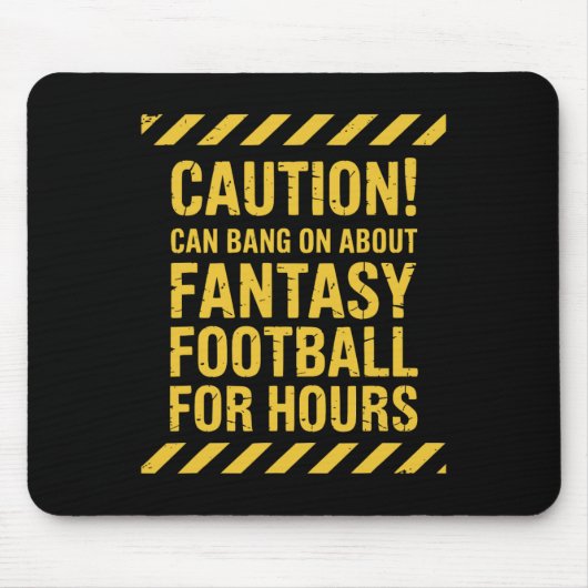 Lustige Fantasy-Fußballvorhersagen Männer Frauen  Mousepad (Vorne)