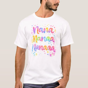 Lustige Farbige Träumerische Zitat-Farbspritzer Re T-Shirt