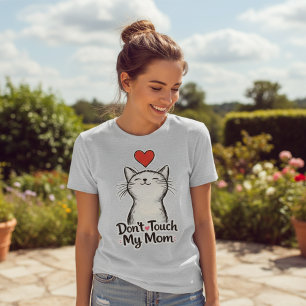 Lustige Fass nicht meine Mama Katze Mama Frauen Tri-Blend Shirt