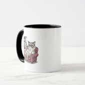 Lustige faule Sarkasmus-Auto-Wortkunst Tasse (Vorderseite Links)