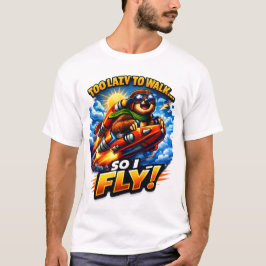 Lustige Faultier-Rakete-Meme, zu faul zum Gehen, a T-Shirt