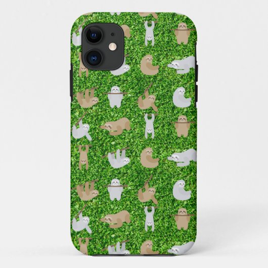 lustige Faultiere Case-Mate iPhone Hülle (Rückseite)