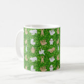 lustige Faultiere Kaffeetasse (Vorderseite Links)