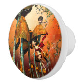 Lustige Fee Keramikknauf (Rechts)