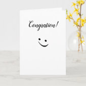 Lustige fehlbuchstabierte Glückwunsch-Karte Karte (Gelbe Blume)