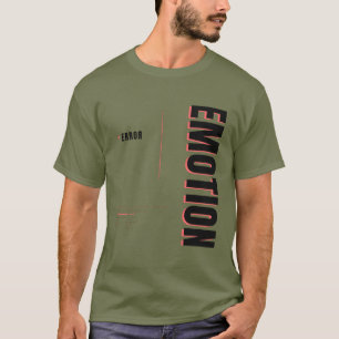 Lustige Fehlermeldungs-Typografie-Design für Techn T-Shirt