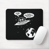 Lustige feministische Geschenke, Nerdy Mousepad (Mit Mouse)