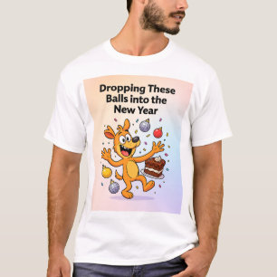 Lustige Festtags-Cartoon T-Shirt