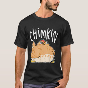 Lustige Fette Hühner Chimkin Hühnerliebhaber T-Shirt