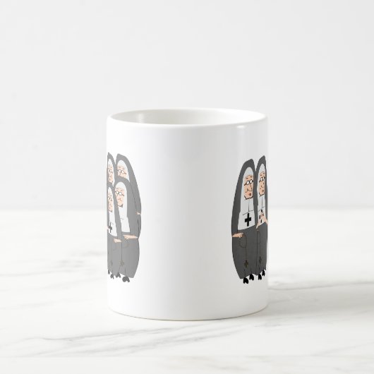 Lustige "fette Nonnen-" Geschenke für irgendeine Kaffeetasse (Mittel)